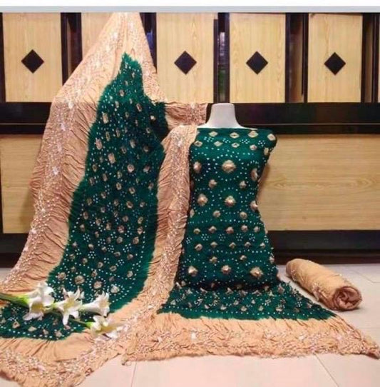 Linen chunri dresses collection beautiful design