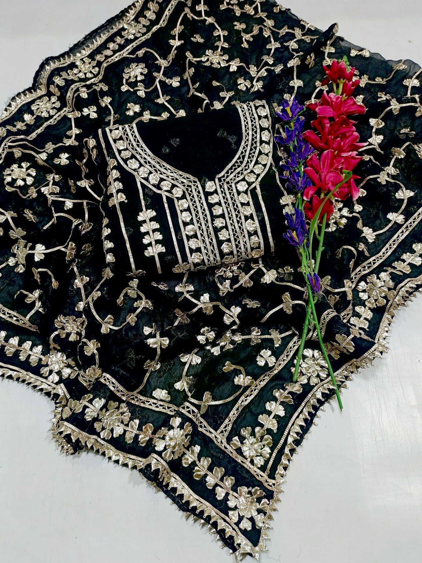 New Arrival gotta press work jaal dresses