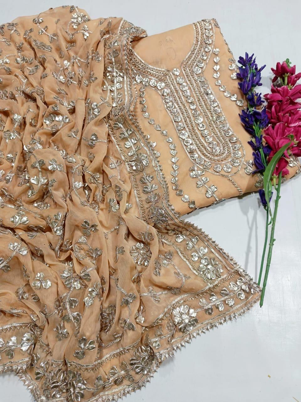 New Arrival gotta press work jaal dresses