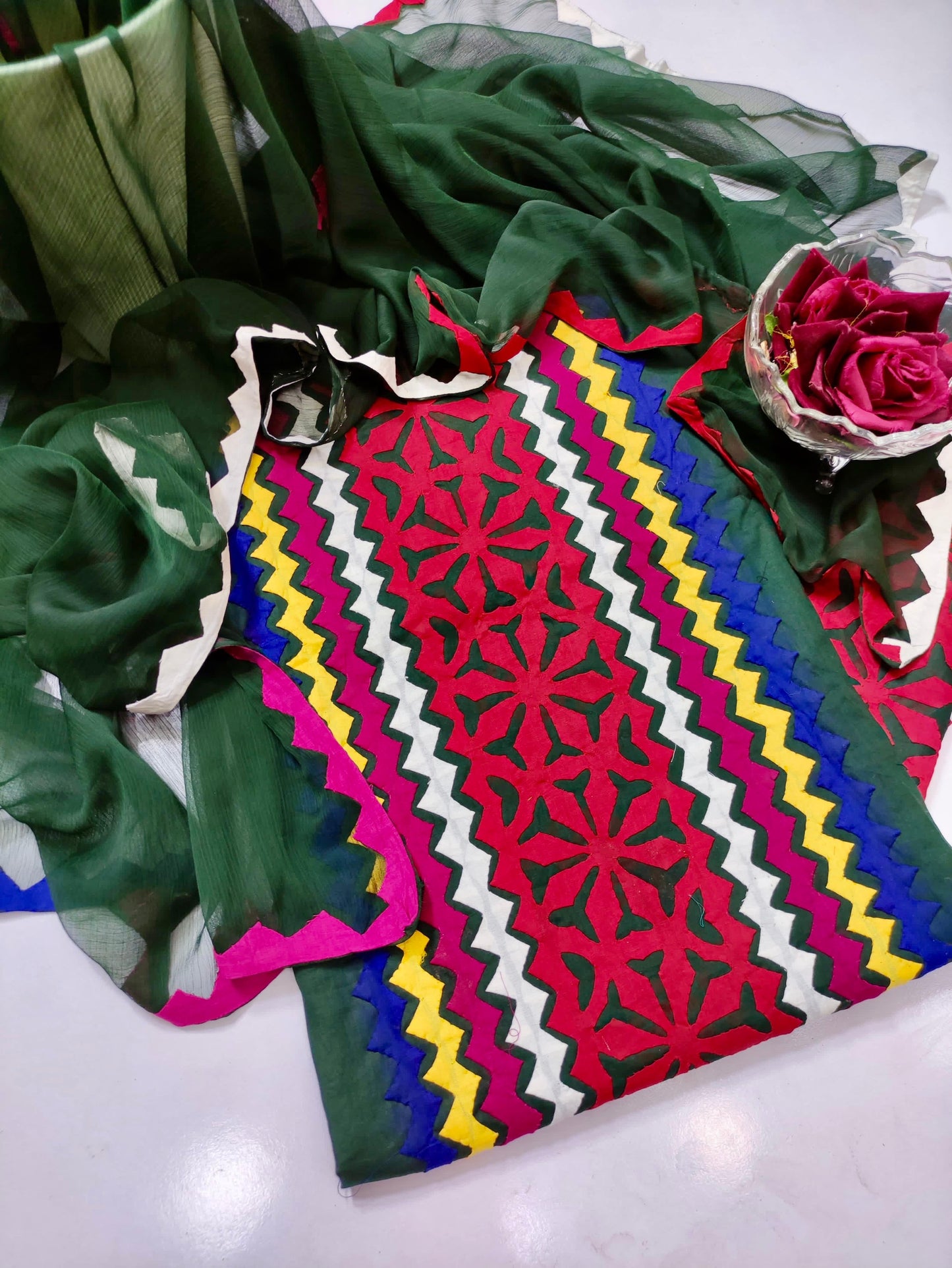 Beautiful Applic work collection dresses