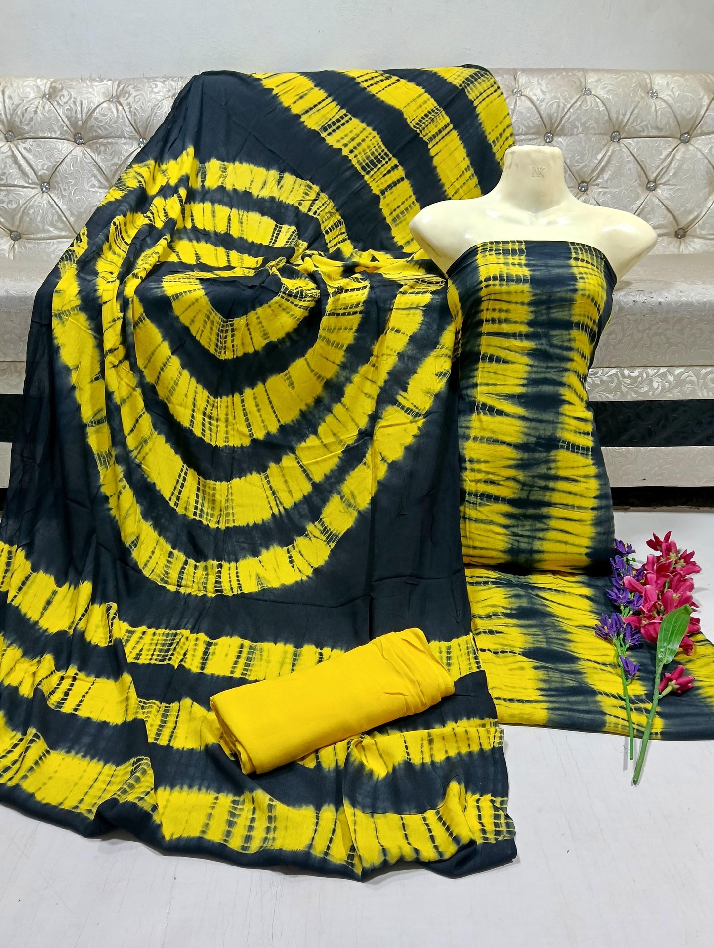 Linen tye n dye dresses collection