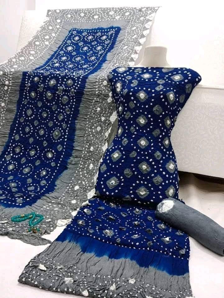 Linen chunri dresses collection beautiful design